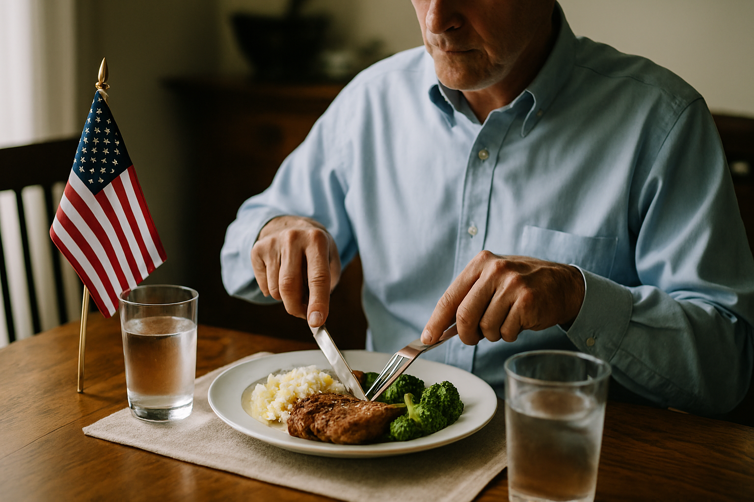 american table manners
