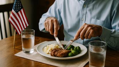 american table manners