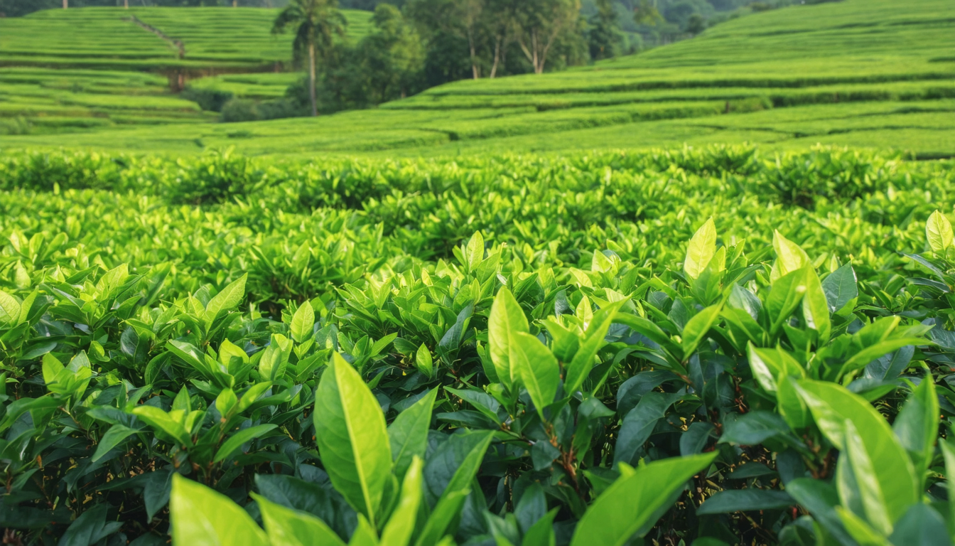 tea bushes