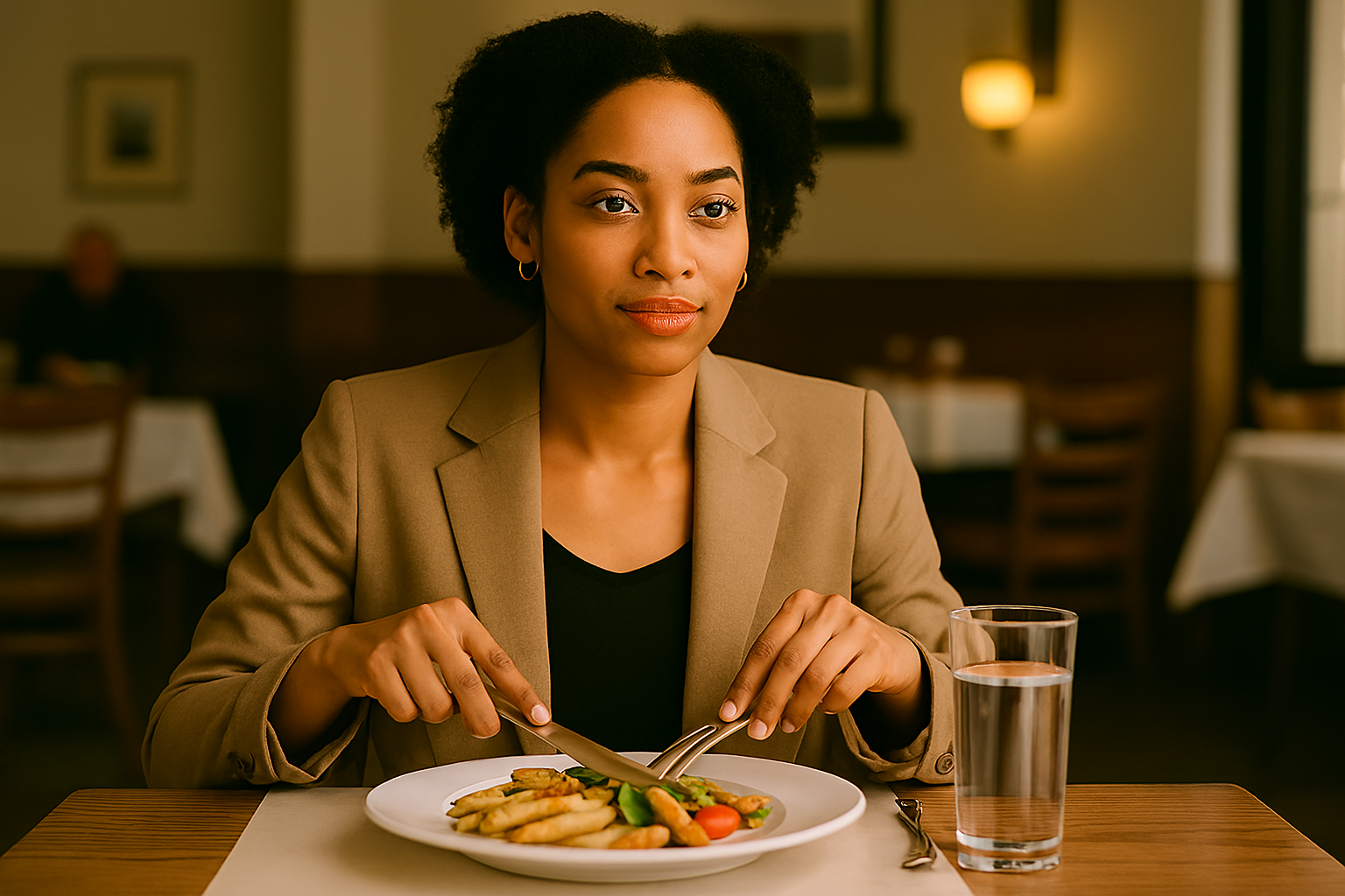 importance of poise at table