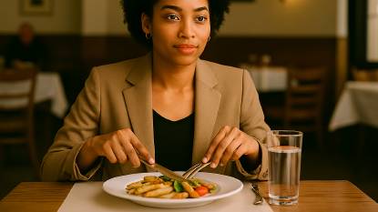 importance of poise at table